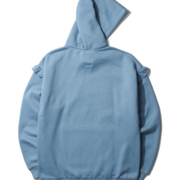 CHOCOOLATE: LINE FRIENDS embroidered ruffled hoodie SZ S - Picture 6 of 14